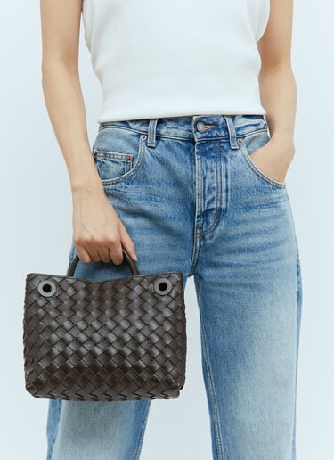 スモール アンディアーモ ハンドバッグ Bottega Veneta スモール アンディアーモ ハンドバッグ ブラウン bov0255070