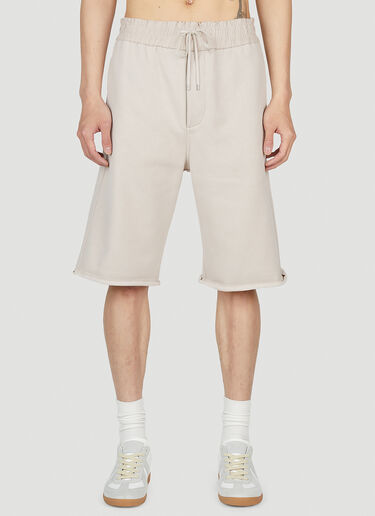 Saint Laurent Drawstring Shorts Sand sla0151030