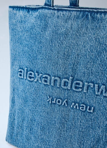 Alexander Wang Punch Medium Tote Bag Blue awg0264013