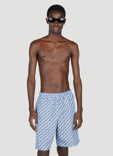 Gucci Surfer Swim Shorts Blue guc0153010