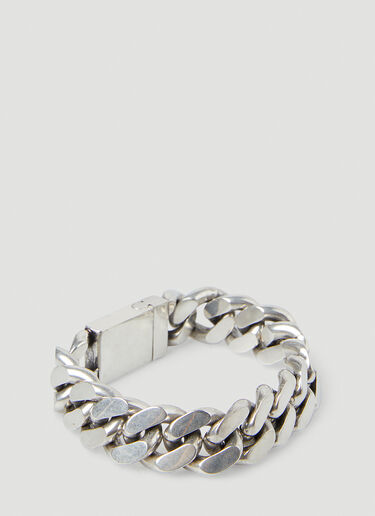 Curb Chain Bracelet Saint Laurent Curb Chain Bracelet Black sla0149087