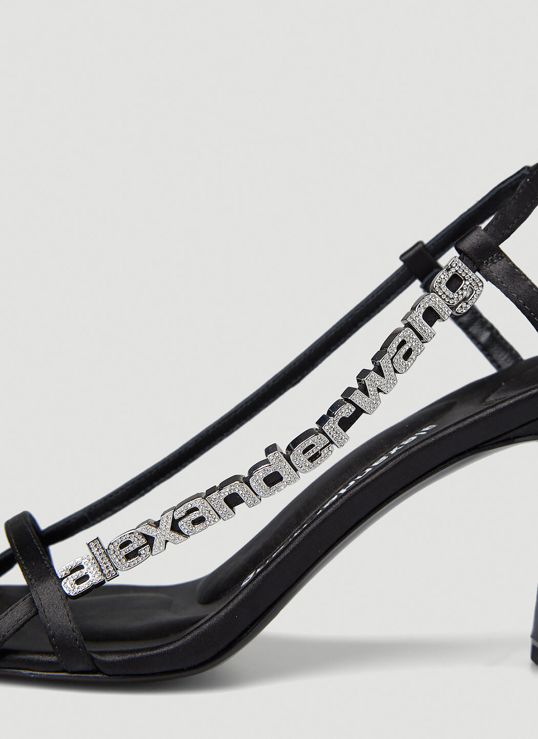 Alexander wang logo heels shop