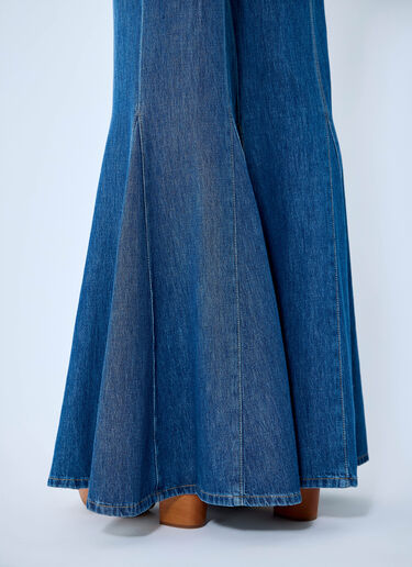 Chloé Fluid Flare Jeans Blue chl0259017