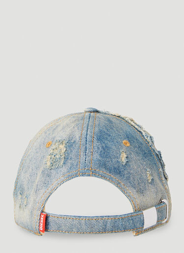 Distressed Denim Cap Diesel Distressed Denim Cap Blue dsl0153022