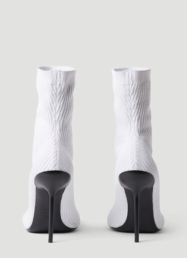 Balenciaga アナトミック 110mm ブーティ ホワイト bal0254028