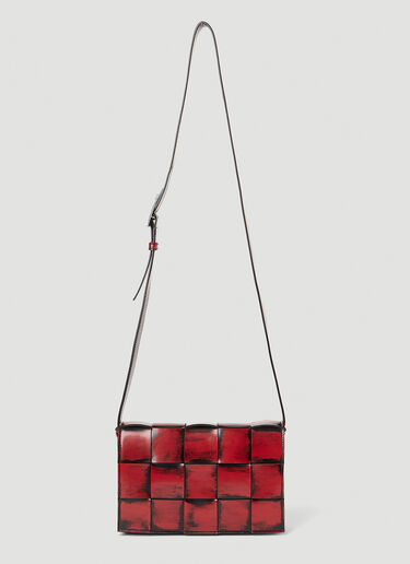 Bottega Veneta Painted Cassette Crossbody Bag Red bov0153038