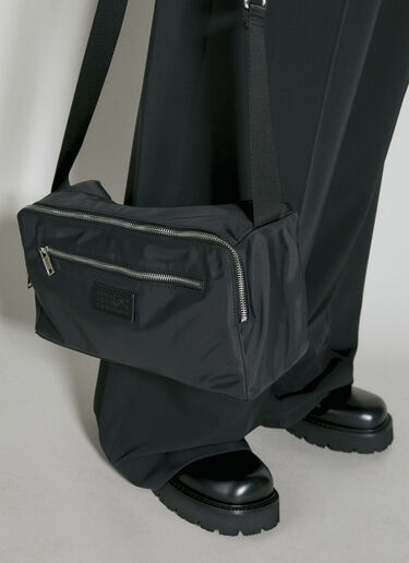 MM6 Maison Margiela Anatomic 斜挎包 黑色 mmm0353004