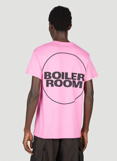 Boiler Room 徽标 T 恤 粉色 bor0153008