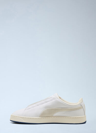LN-CC® - Puma x Jil Sander: Suede Sneakers - White Puma x Jil Sander Suede Sneakers White pum0366014