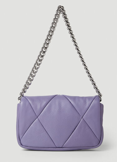 Marc Jacobs J Marc Puffy Shoulder Bag Purple mcj0251029