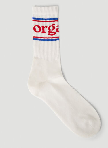 Carne Bollente Orgasm Socks White cbn0352005