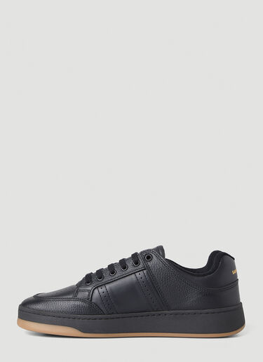 Saint Laurent SL/61 Leather Sneakers Black sla0147031