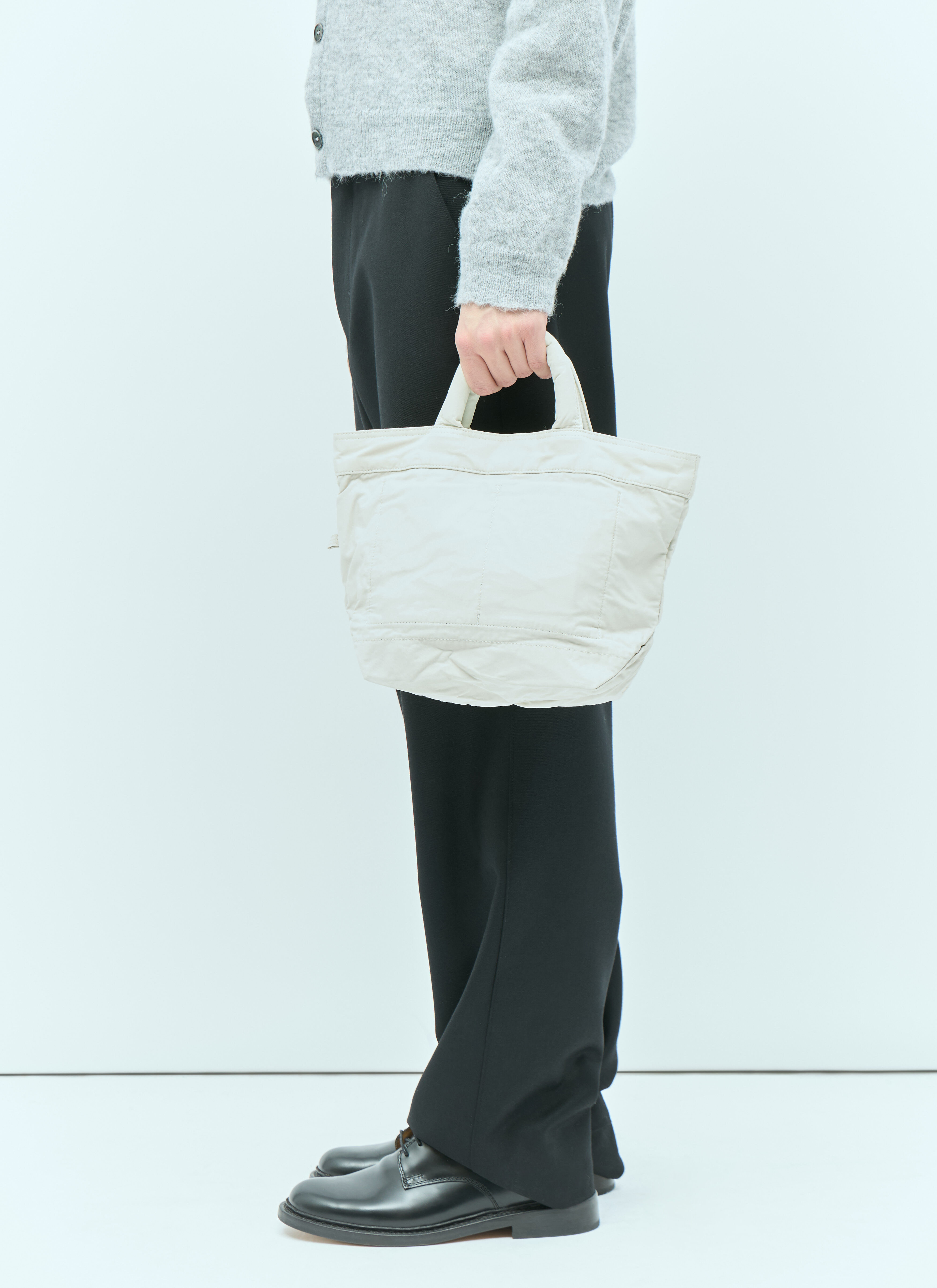 Porter-Yoshida & Co Men's' Mile Mini Tote Bag in White | LN-CC®