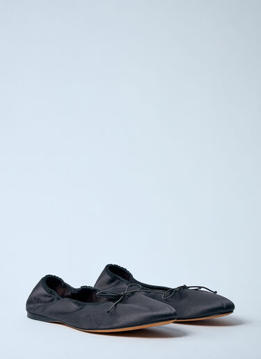 The Row Hereditas Ballerina Pumps Black row0259013