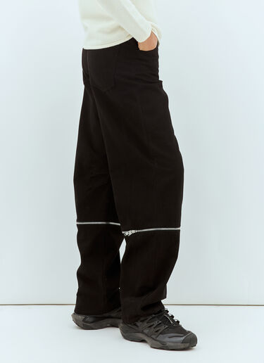 Moncler x Willow Smith Zip Panels Jeans Black mwi0258011