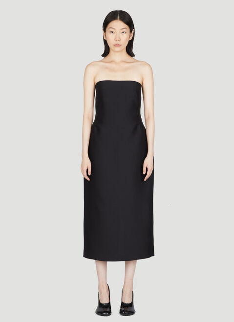 The Row Nita Strapless Dress Lilac row0253048