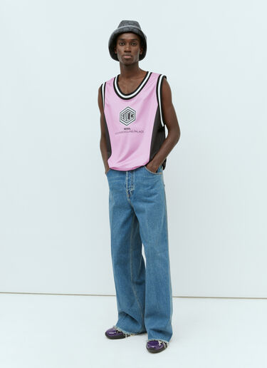 Gucci Technical Jersey Tank Top Pink guc0155060