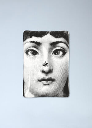 Fornasetti Tema e Variazioni N.363 Rectangle Ashtray Black wps0691828
