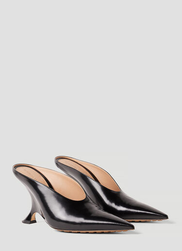 Bottega Veneta Punta High Heel Mules Black bov0252050