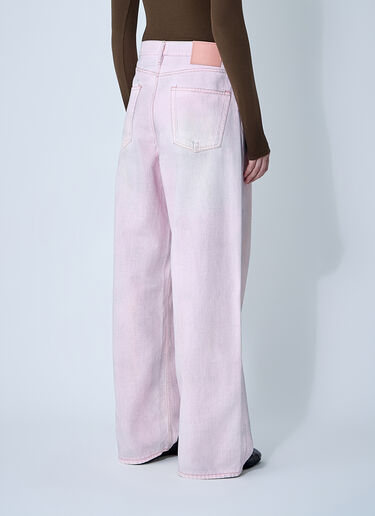 Acne Studios 1981 Coated Jeans Pink acn0361001