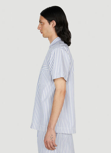 Tekla Skagen Stripes Shirt Blue tek0352001