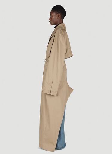 Deconstructed Trench Coat Balenciaga Deconstructed Trench Coat Beige bal0254005