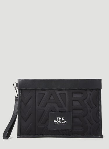 Marc Jacobs Monogram Large Clutch Bag Black mcj0253033