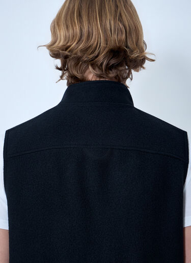 RIER High-Neck Zip Vest Black rrr0364005