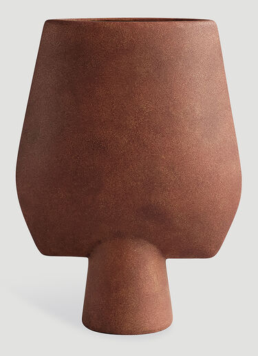 101 Copenhagen Sphere Square Big Vase Brown wps0670332