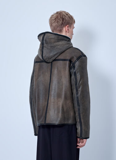 Our Legacy Full Zip Jacket Brown our0165034