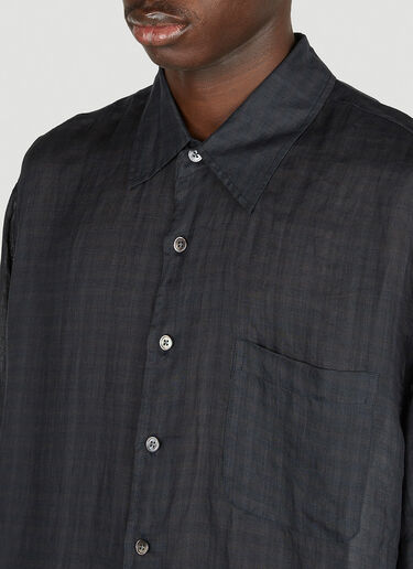 Our Legacy Above Night Shirt Black our0153005