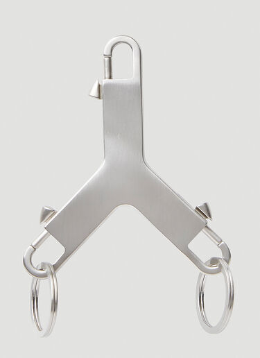 ケルベロス キーリング Rick Owens ケルベロス キーリング シルバー ric0153038
