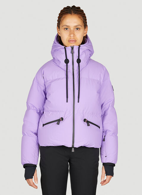 Moncler Grenoble Allesaz マットボンバージャケット ブラック mog0253026