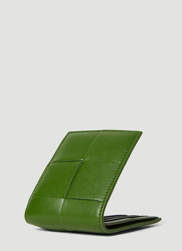 Bottega Veneta Intreccio 双折钱包 绿色 bov0151112