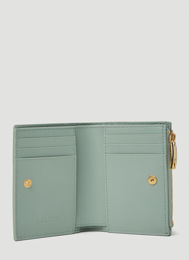 Bottega Veneta Intreccio 小号双折钱包 绿色 bov0251050