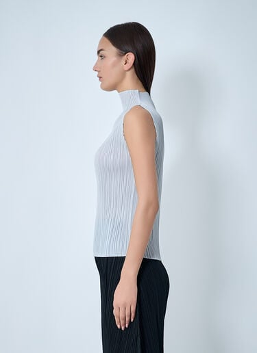 Pleated Tank Top Pleats Please Issey Miyake Pleated Tank Top Grey plp0262016