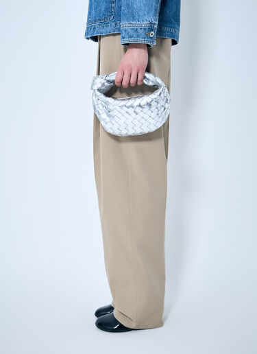 Bottega Veneta Mini Jodie Handbag Silver bov0259069