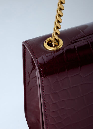 Saint Laurent New Kate Small Shoulder Bag Bordeaux sla0264005
