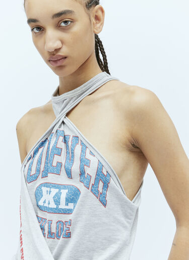 Diesel T-Zelie Tank Top Grey dsl0256006