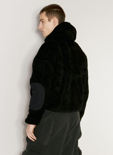 Entire Studios Fluffy Fleece V2 Hooded Sweatshirt Black ent0156008