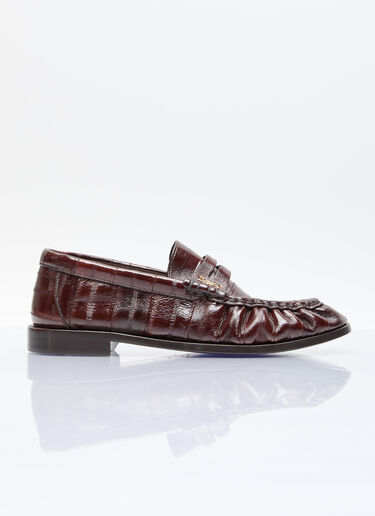 Saint Laurent Le Loafers Brown sla0256015