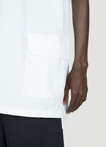 Y-3 Pockets T-Shirt White yyy0152033
