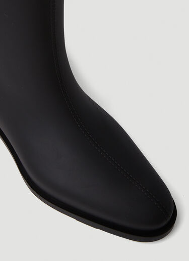 TOTEME Rain Boots Black tot0251020