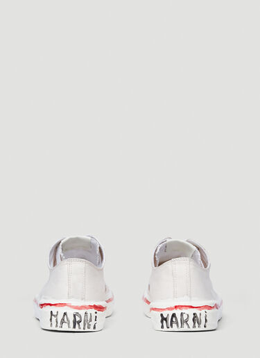 Marni Canvas Sneakers White mni0141017