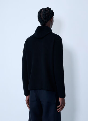 펠트 울 후드 스웨터 Moncler + Jil Sander 펠트 울 후드 스웨터 블랙 mjl0162006