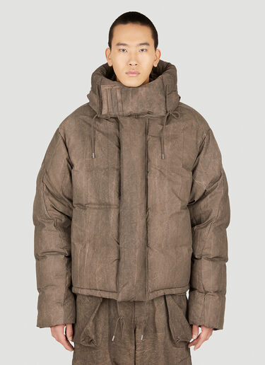 Entire Studios Soa Puffer Jacket Brown ent0150001