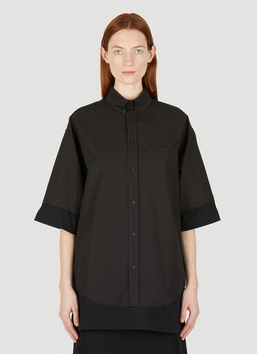 Balenciaga オーバーサイズシャツ ブラック bal0248005