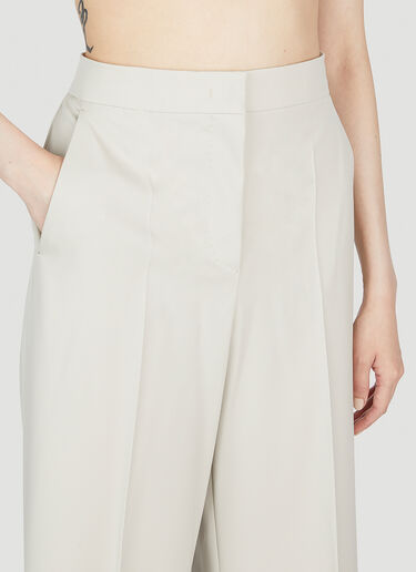 Max Mara Straight Leg Pants Beige max0253042