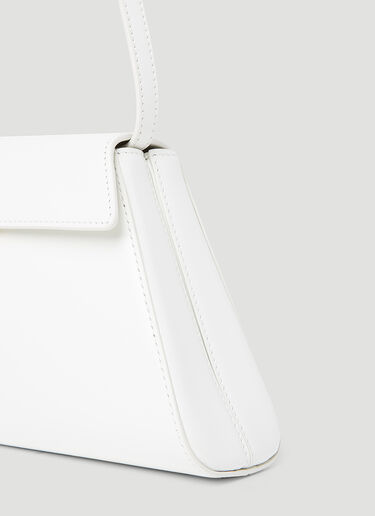 Prada Pattina Shoulder Bag White pra0254057