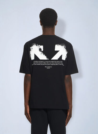 LN-CC® - Off-White: Heraldic Arrow Cuffed Sweatpant - Black Off-White Heraldic Arrow Cuffed Sweatpant Black ofw0164114